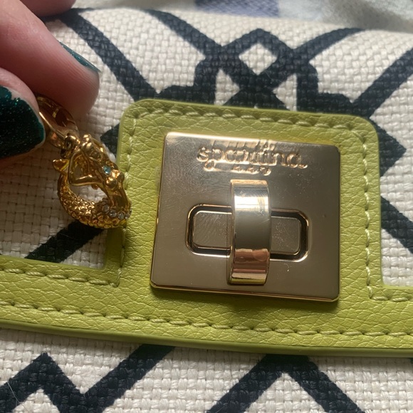 Spartina 449 Handbags - Spartina 449 Clutch and Mermaid Charm